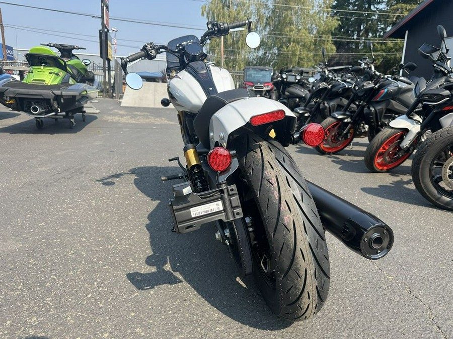 2025 Indian Motorcycle® 101 Scout® Ghost White Metallic with Graphics