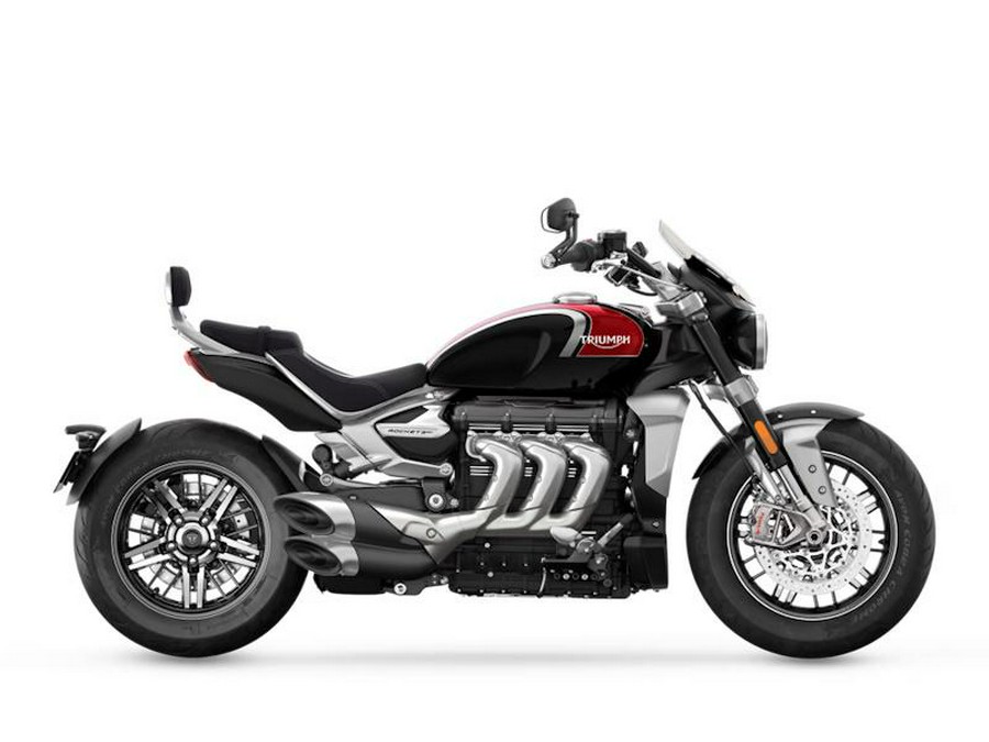 2024 Triumph Rocket 3 GT Sapphire Black/Carnival Red/Silver Ice