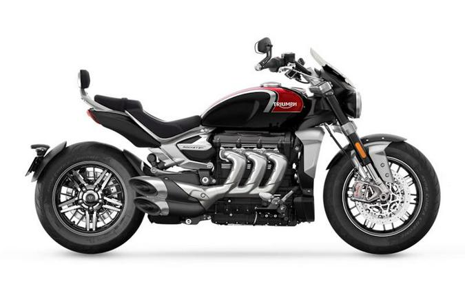 2024 Triumph Rocket 3 GT Sapphire Black/Carnival Red/Silver Ice