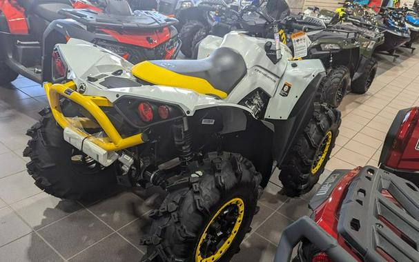 New 2024 CAN-AM RENEGADE X MR 1000R CATALYST GRAY AND NEO YELLOW