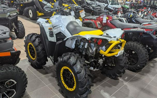 New 2024 CAN-AM RENEGADE X MR 1000R CATALYST GRAY AND NEO YELLOW