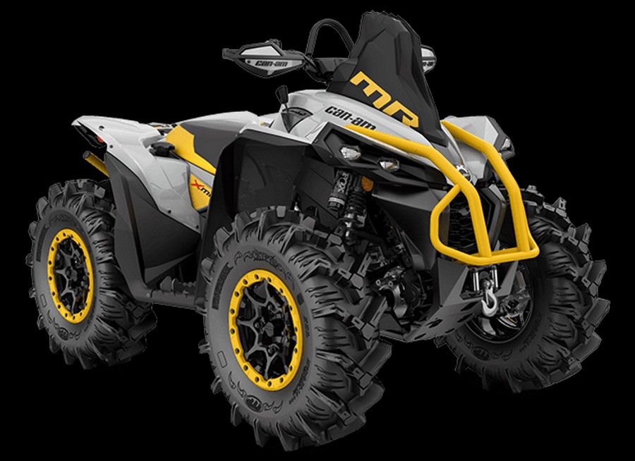 New 2024 CAN-AM RENEGADE X MR 1000R CATALYST GRAY AND NEO YELLOW