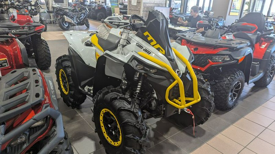 New 2024 CAN-AM RENEGADE X MR 1000R CATALYST GRAY AND NEO YELLOW