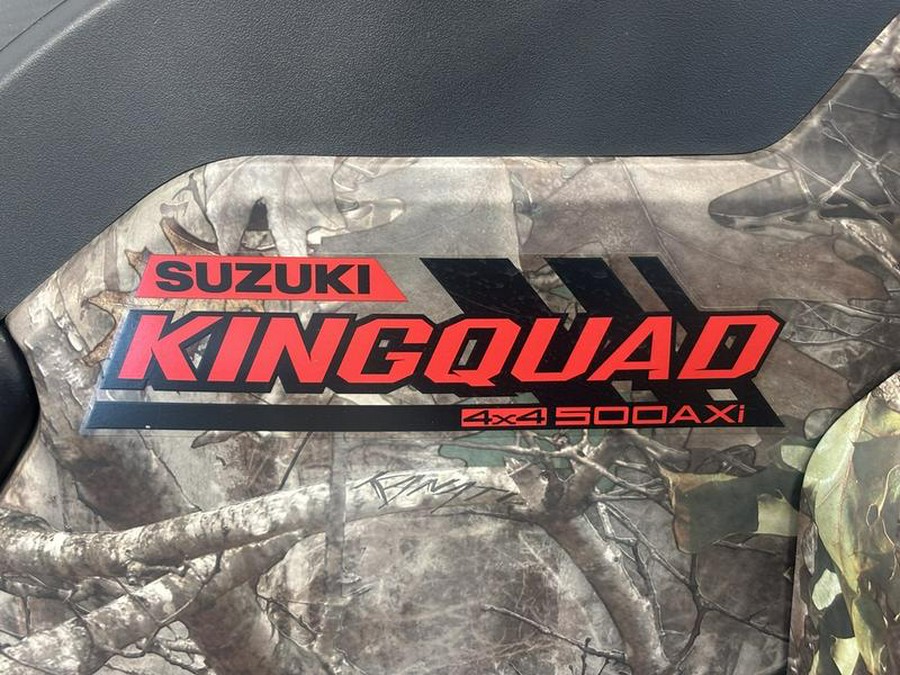 2025 Suzuki KingQuad 500AXi Power Steering SE Camo
