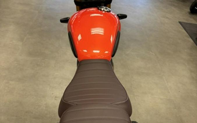 2026 Triumph Scrambler 400 X Baja OrangeAluminium