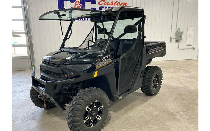 2021 Polaris Industries RANGER XP 1000 TEXAS EDITION - BLACK PEARL Texas Edition