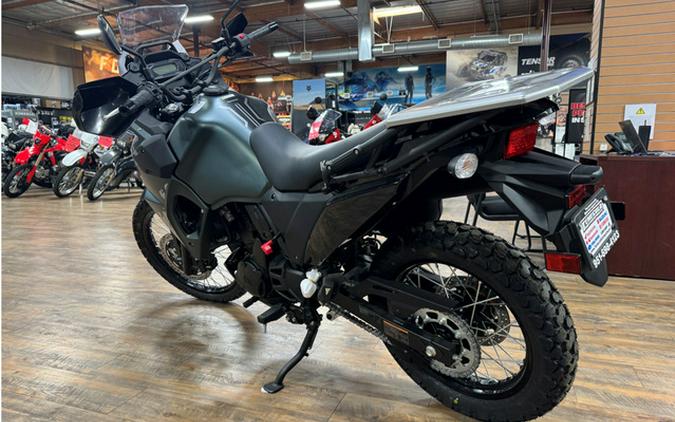 2025 Kawasaki KLR 650 S Metallic Matte Old School Green