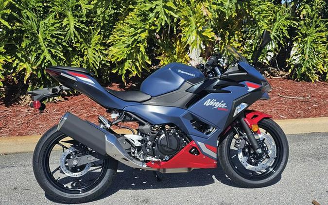 2026 Kawasaki Ninja 500 ABS Metallic Matte Twilight Blue