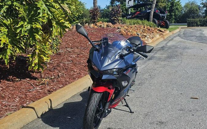 2026 Kawasaki Ninja 500 ABS Metallic Matte Twilight Blue