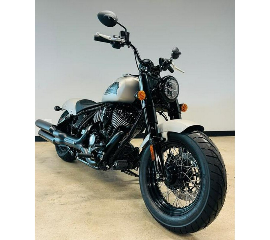 2023 Indian Motorcycle® Chief® Bobber Dark Horse® Silver Quartz Smoke