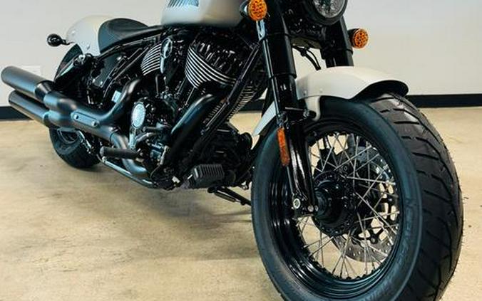 2023 Indian Motorcycle® Chief® Bobber Dark Horse® Silver Quartz Smoke