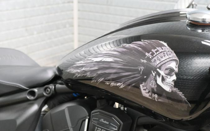 2025 INDIAN MOTORCYCLE SCOUT BOBBER LIMITED WITH TECHNOLOGY PACKAGE BLACK METALLIC