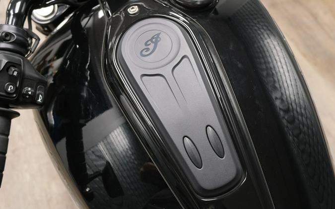 2025 INDIAN MOTORCYCLE SCOUT BOBBER LIMITED WITH TECHNOLOGY PACKAGE BLACK METALLIC