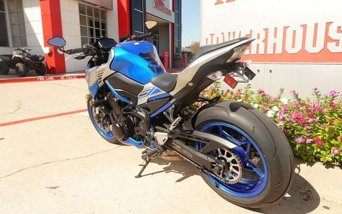 2020 Kawasaki Z900 ABS Candy Plasma Blue/Metallic Silver