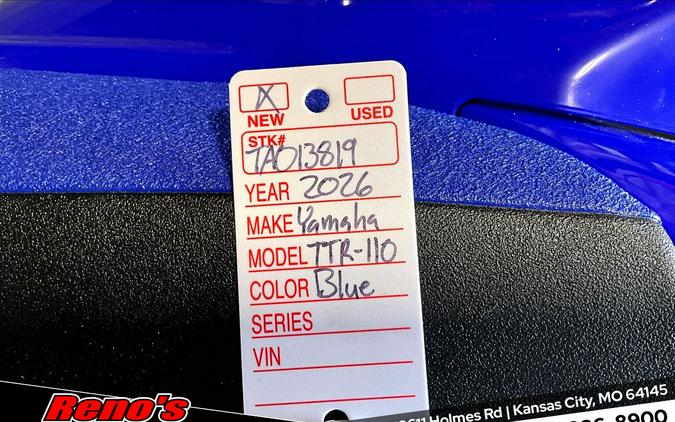 2026 Yamaha TT-R 110E