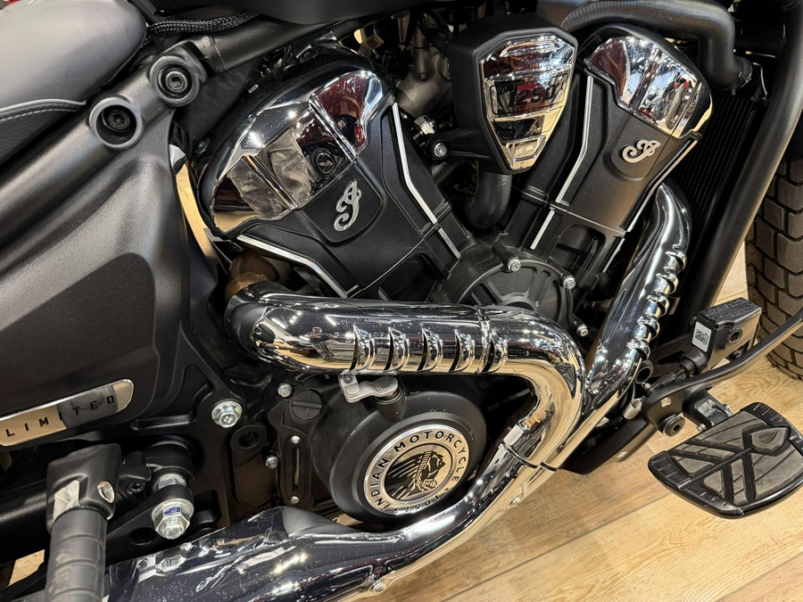 2025 INDIAN MOTORCYCLE SUPER SCOUT BLK SMK WGRFX TECH 49ST