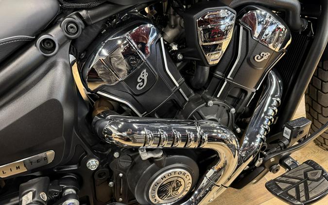 2025 INDIAN MOTORCYCLE SUPER SCOUT BLK SMK WGRFX TECH 49ST