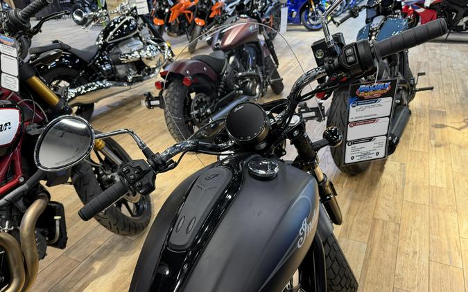 2025 INDIAN MOTORCYCLE SUPER SCOUT BLK SMK WGRFX TECH 49ST