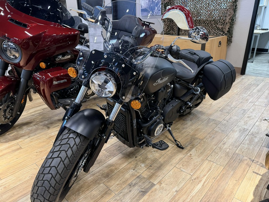 2025 INDIAN MOTORCYCLE SUPER SCOUT BLK SMK WGRFX TECH 49ST