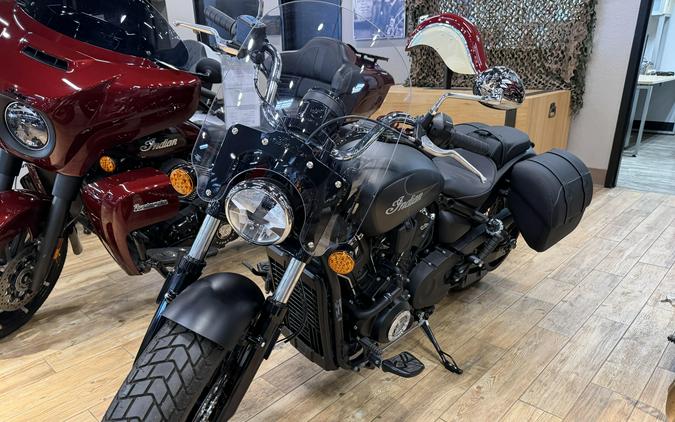 2025 INDIAN MOTORCYCLE SUPER SCOUT BLK SMK WGRFX TECH 49ST