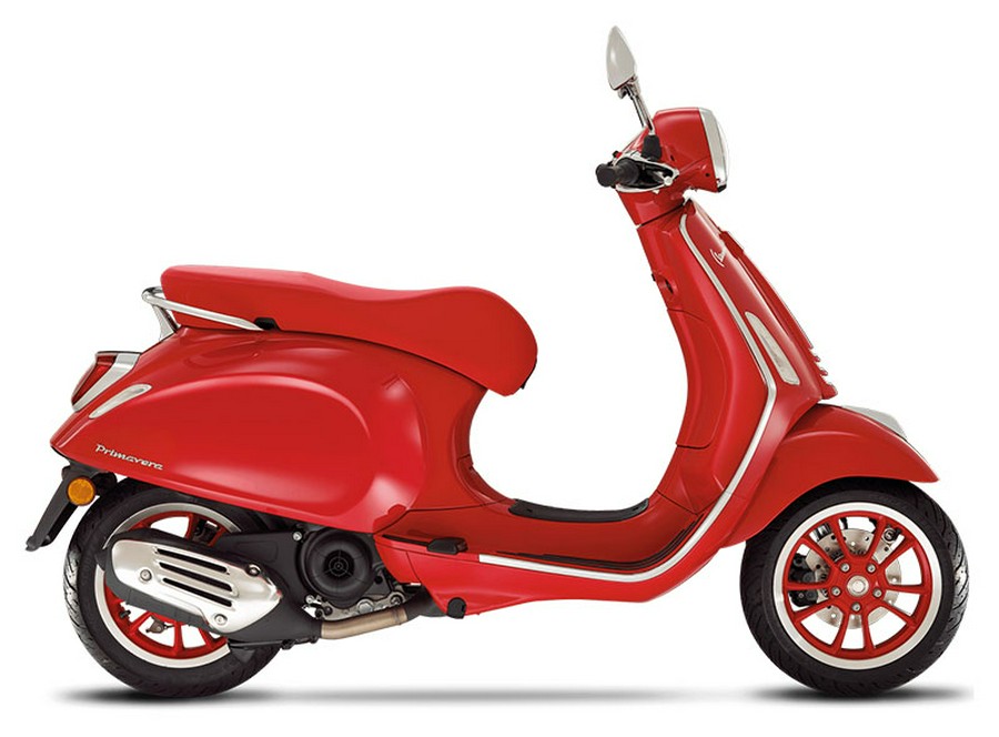 2022 Vespa Primavera 50 iGet Red