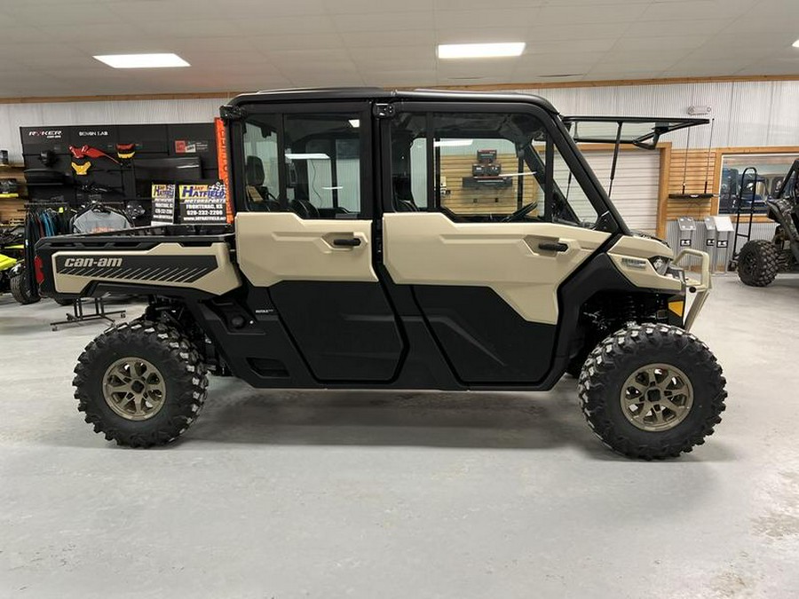 2024 Can-Am® Defender MAX Limited HD10 Desert Tan & Timeless Black