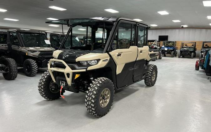 2024 Can-Am® Defender MAX Limited HD10 Desert Tan & Timeless Black