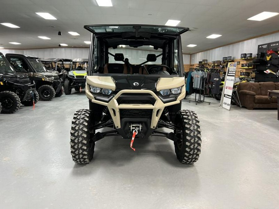 2024 Can-Am® Defender MAX Limited HD10 Desert Tan & Timeless Black