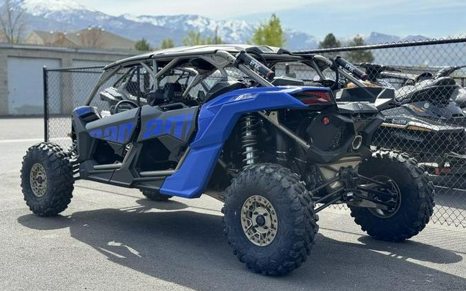 2024 Can-Am® Maverick X3 MAX X rs Turbo RR Dazzling Blue & Carbon Black