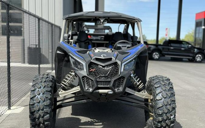 2024 Can-Am® Maverick X3 MAX X rs Turbo RR Dazzling Blue & Carbon Black