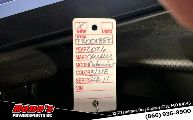 2026 Can-Am Defender XT HD11