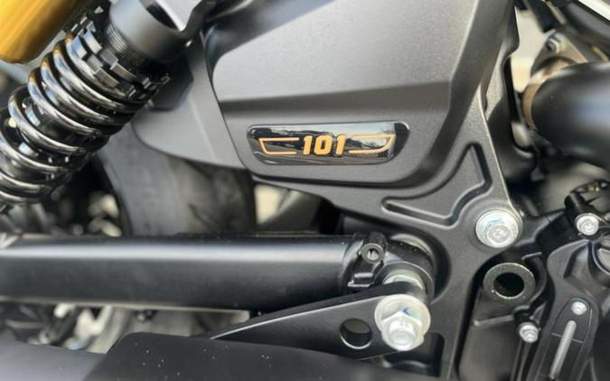 2026 Indian Motorcycle® 101 Scout® Black Crystal with Super Graphite