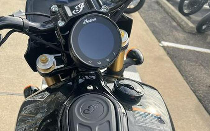 2026 Indian Motorcycle® 101 Scout® Black Crystal with Super Graphite