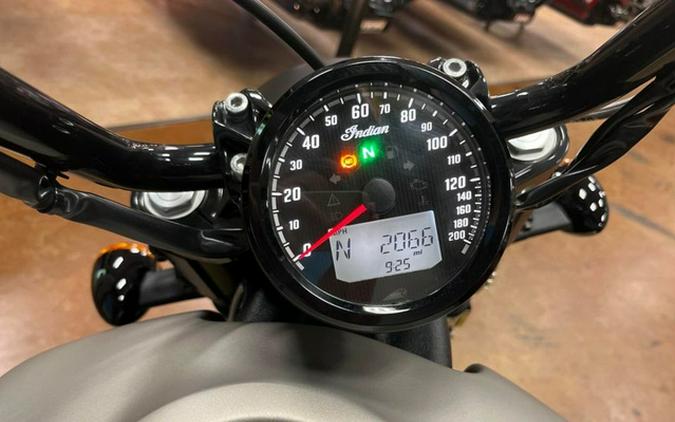 2023 Indian Scout Bobber Twenty ABS Silver Quartz Smoke