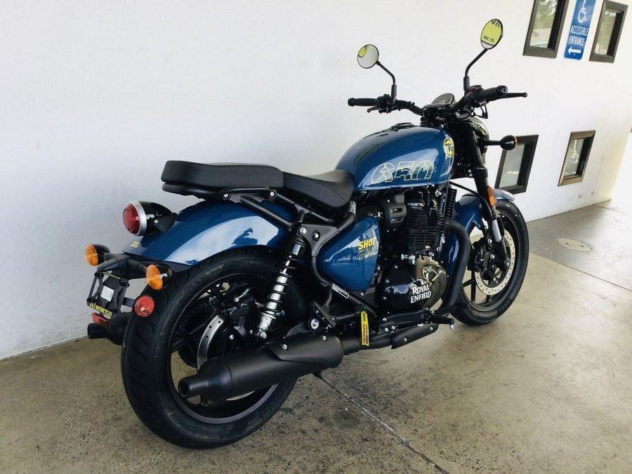 2024 Royal Enfield Shotgun 650 Plasma Blue