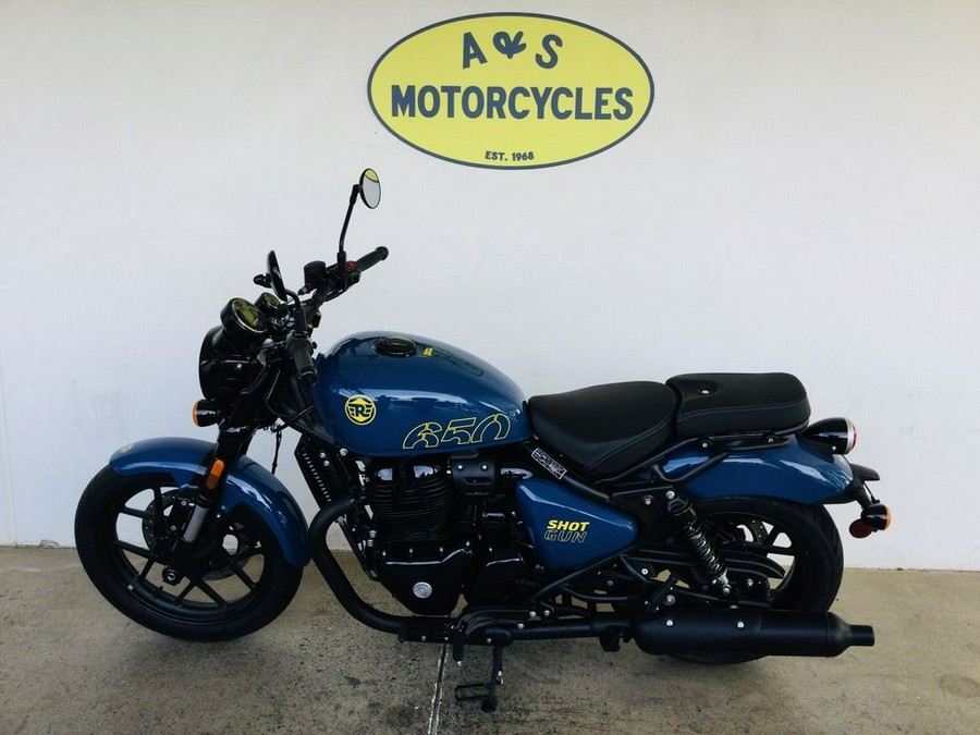 2024 Royal Enfield Shotgun 650 Plasma Blue