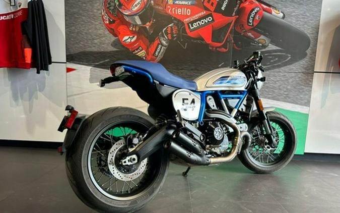 2020 Ducati Scrambler Cafe Racer Silver Ice Matte