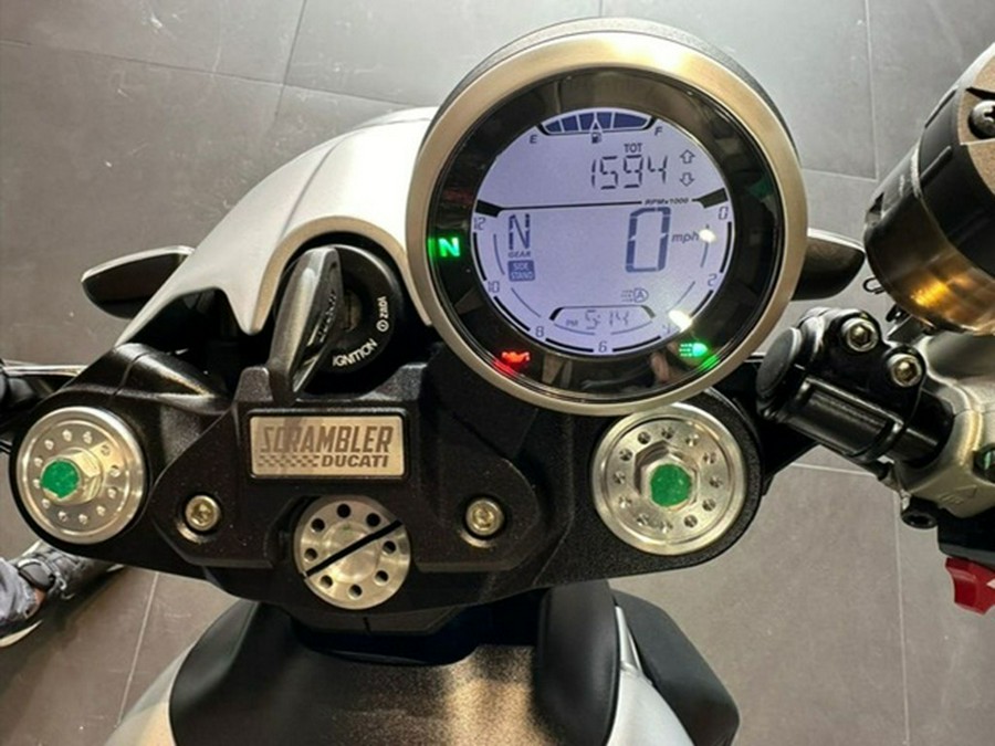 2020 Ducati Scrambler Cafe Racer Silver Ice Matte