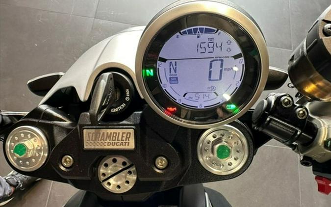 2020 Ducati Scrambler Cafe Racer Silver Ice Matte