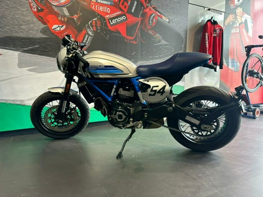 2020 Ducati Scrambler Cafe Racer Silver Ice Matte