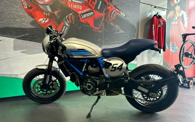 2020 Ducati Scrambler Cafe Racer Silver Ice Matte