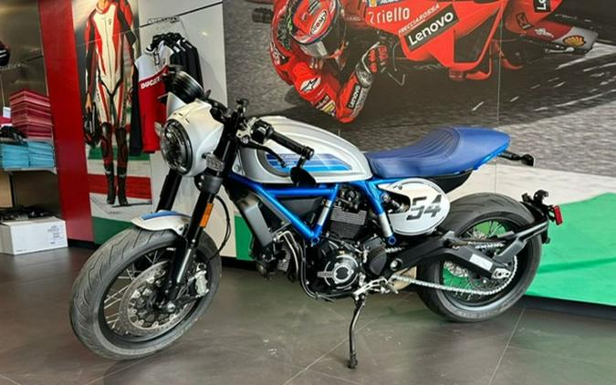 2020 Ducati Scrambler Cafe Racer Silver Ice Matte