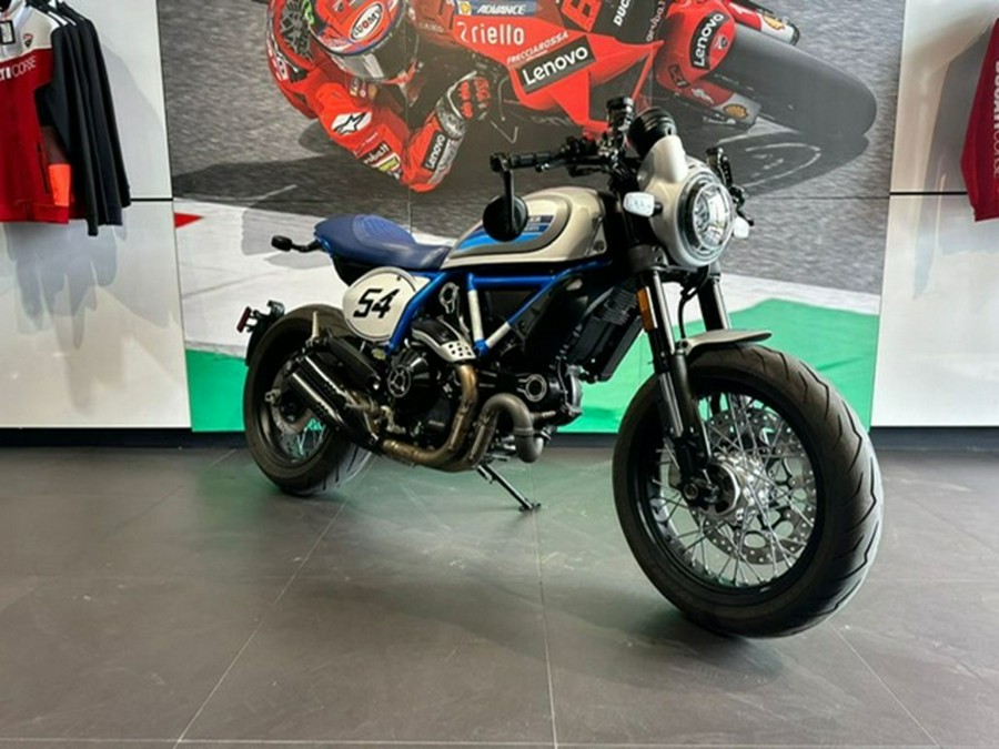 2020 Ducati Scrambler Cafe Racer Silver Ice Matte