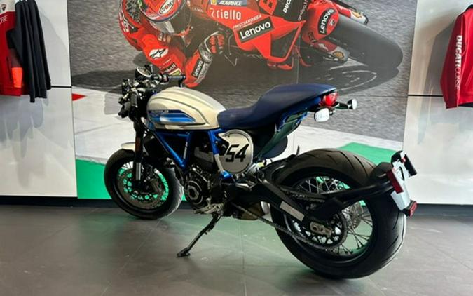 2020 Ducati Scrambler Cafe Racer Silver Ice Matte