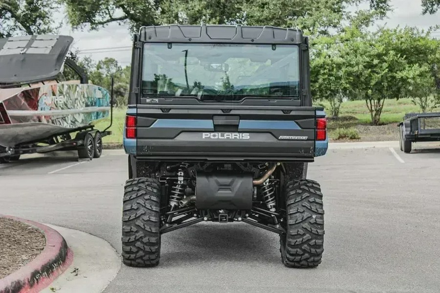 New 2025 POLARIS RANGER CREW XP 1000 NORTHSTAR EDITION ULTIMATE BLUE SLATE METALLIC SMOKE