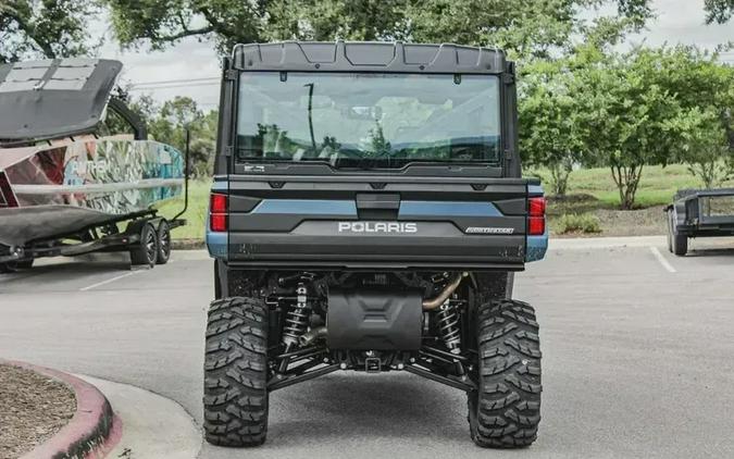 New 2025 POLARIS RANGER CREW XP 1000 NORTHSTAR EDITION ULTIMATE BLUE SLATE METALLIC SMOKE