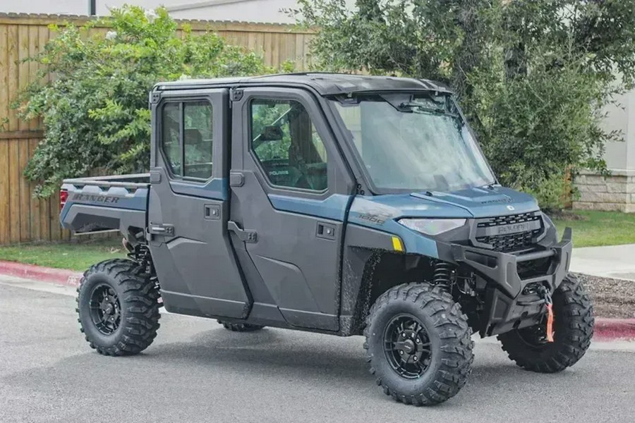 New 2025 POLARIS RANGER CREW XP 1000 NORTHSTAR EDITION ULTIMATE BLUE SLATE METALLIC SMOKE