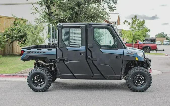 New 2025 POLARIS RANGER CREW XP 1000 NORTHSTAR EDITION ULTIMATE BLUE SLATE METALLIC SMOKE