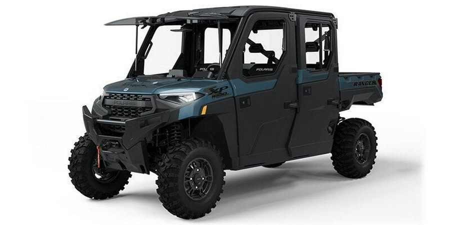 New 2025 POLARIS RANGER CREW XP 1000 NORTHSTAR EDITION ULTIMATE BLUE SLATE METALLIC SMOKE