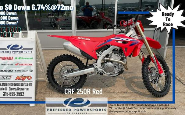 2024 Honda CRF 250R Red